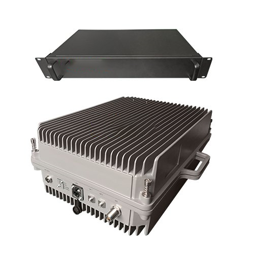  米脂350M PDT消防集群警用数字光纤直放站近远端机