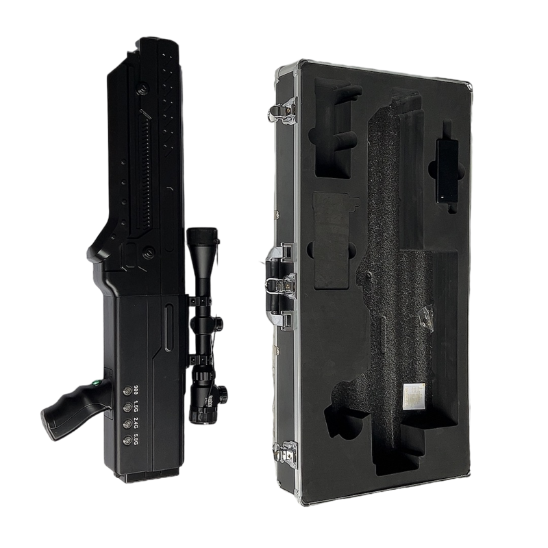  米脂手持便携式枪型低空防御反制四通道A型