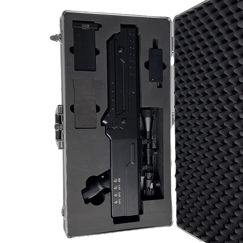  米脂手持便携式枪型低空防御反制四通道B型