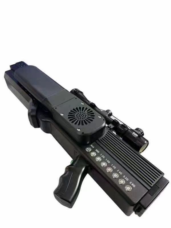 米脂手持便携式枪型低空防御反制八通道